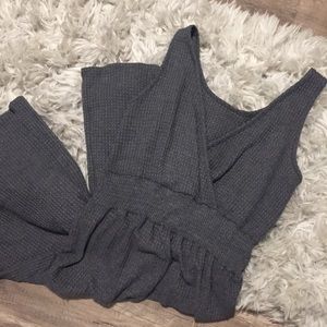 Grey jumpsuit